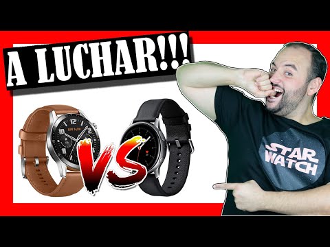 🔥Huawei WATCH GT 2 (46mm) ⚔️ vs Samsung Galaxy Watch ACTIVE 2 (44mm) Español  COMPARATIVA Smartwatch