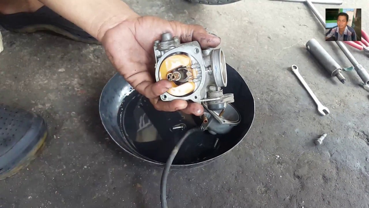 Cara Servis Karburator Motor Supra 125 - Cara Membersihkan Karburator Motor  - YouTube