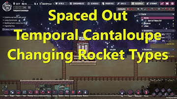 Oxygen Not Included Spaced Out DLC Temporal Cantaloupe ep 13 CO2 Rocket