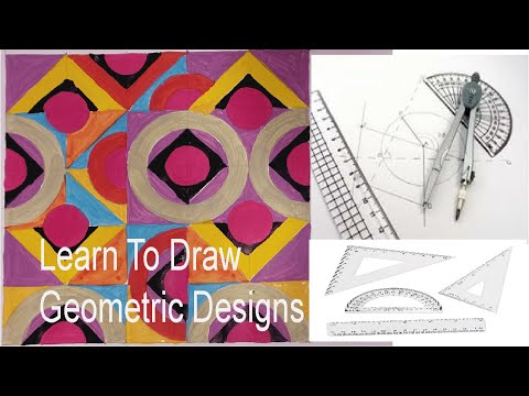 How To Draw a Geometric Design Easily || Class - 9 - YouTube