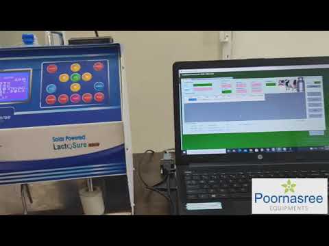 LACTOSURE ECO DS - ALL IN ONE MACHINE - CONNECTING TO WEIGH SCALE & SOFTWARE