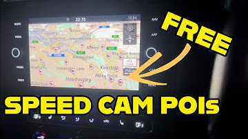 How to get SPEED CAMERA LOCATIONS on your in-car Maps IN 60 SECONDS