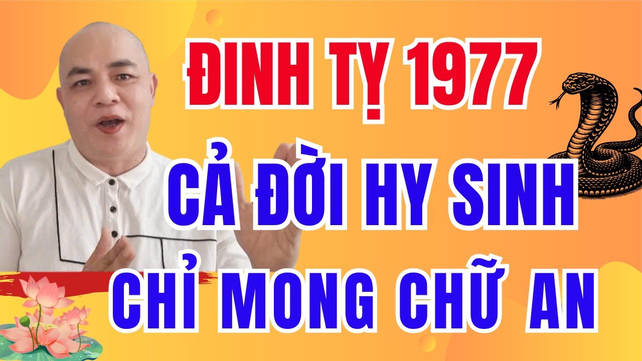 Đinh Tỵ 1977: Cả Một Đời Gánh Gia Đình – Khi Sóng Gió Qua, Phúc Báo Tự Tới | Mật Mã Cuộc Đời