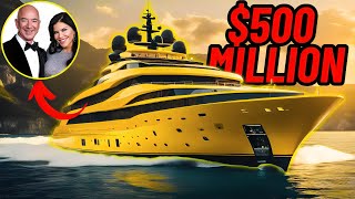 Jeff Bezos' INSANE Luxury Fleet of Mega Yachts (2023)
