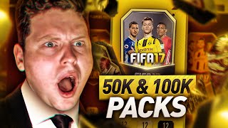 One of the best fifa 17 100k packs to date!!!