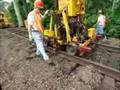 Railtrack laying and maintenance equipment operators