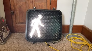 McCain Pedestrian Signal With A Traffic Light Controller Sequencer 2-Channel