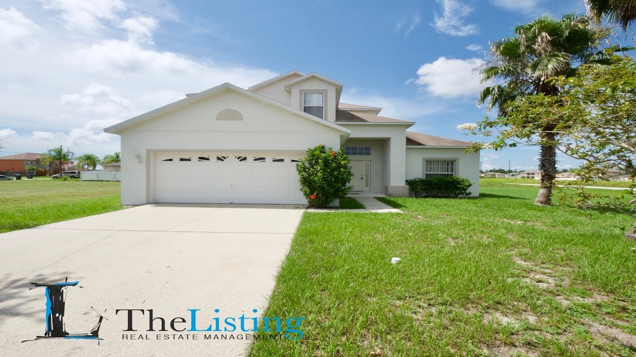 Poinciana Florida Home For Rent The Listing Real Estate Management YouTube