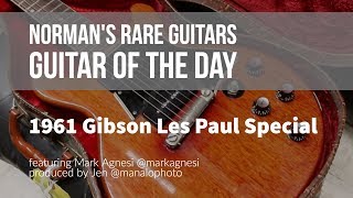 Video thumbnail of "Guitar of the Day: 1961 Gibson Les Paul Special | Norman's Rare Guitars"