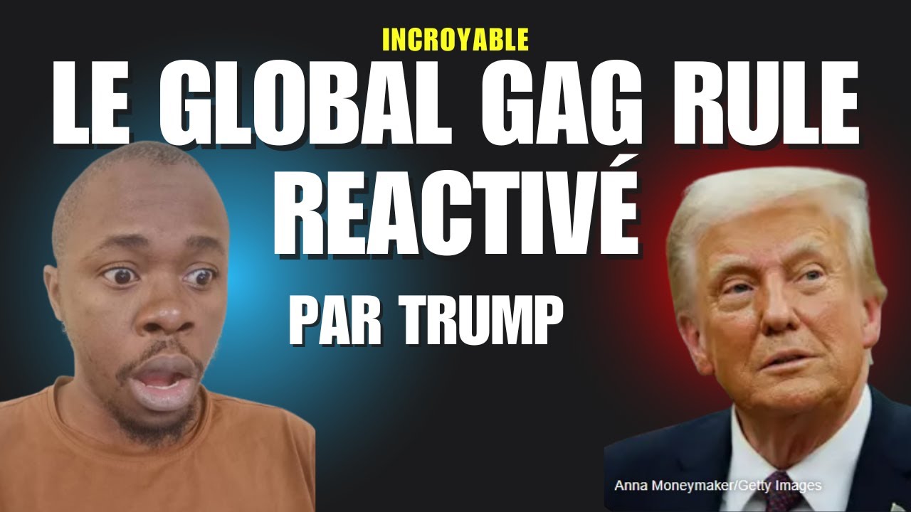 Santé Publique Menacée : La Global Gag Rule de Trump