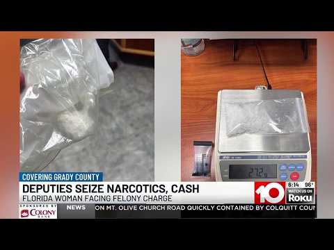 Grady County deputies arrest Florida woman on drug distribution charge