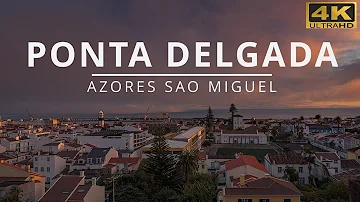 PONTA DELGADA (PORTUGAL) AZORES  Sao Miguel , Amazing Places 4K