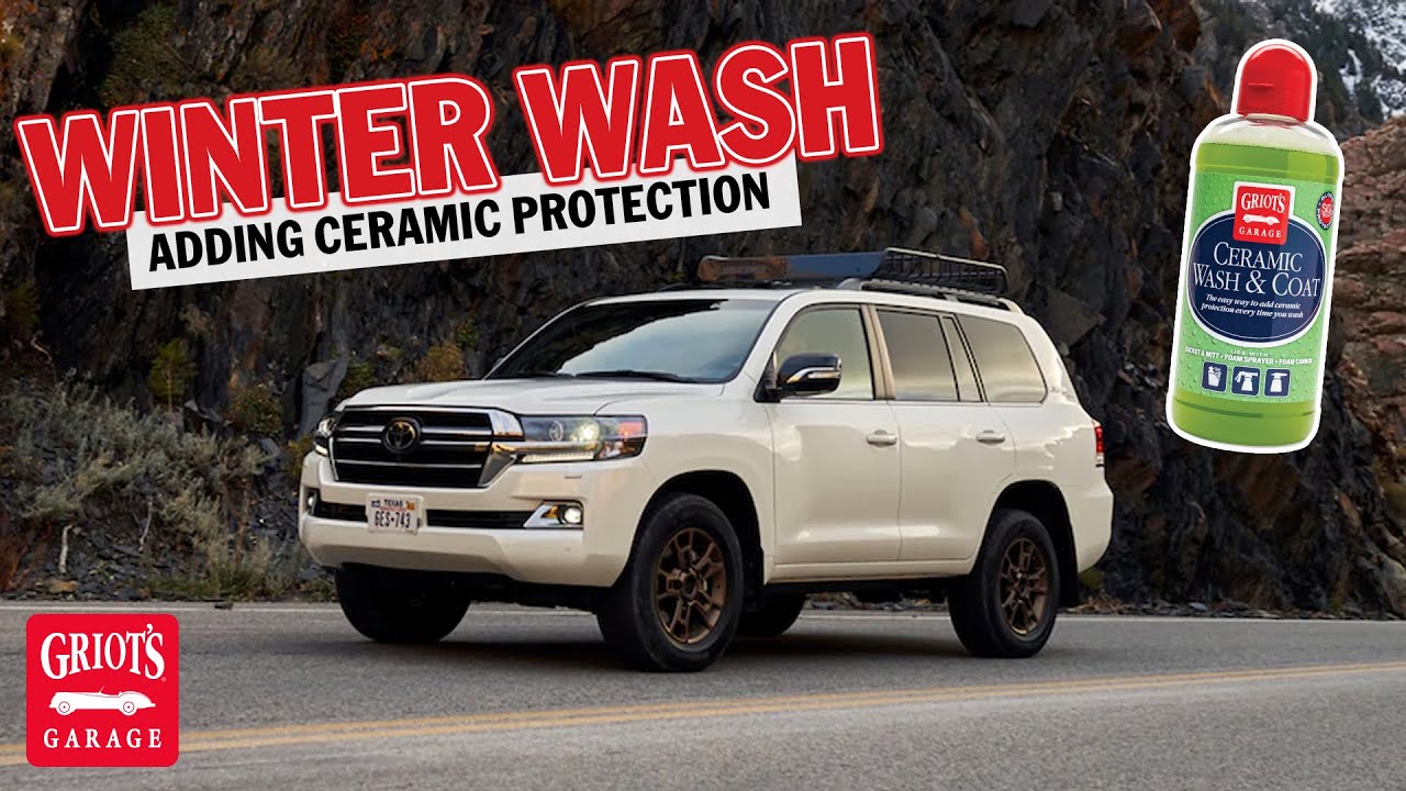 Winter Washing a Filthy Toyota Land Cruiser with Ceramic Wash & Coat