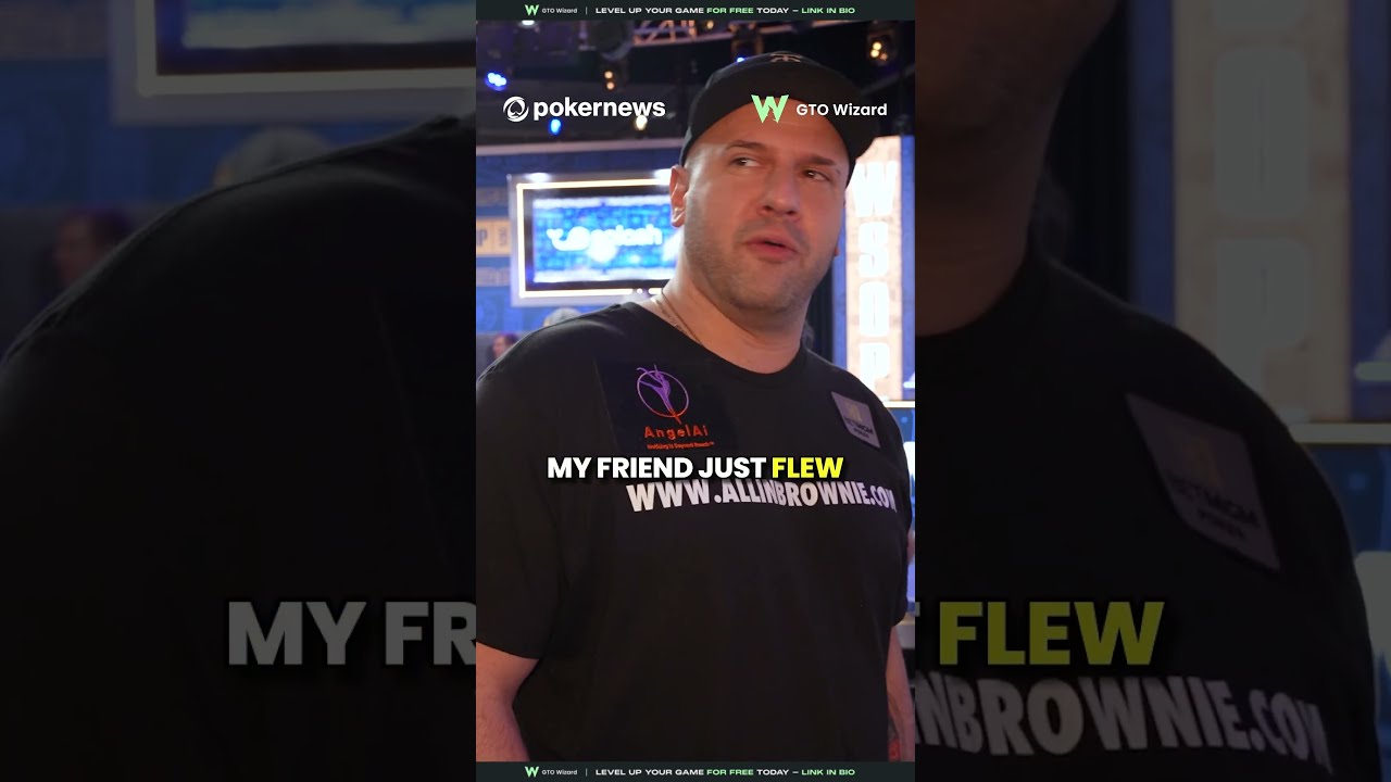 Michael The Grinder Mizrachi Is Ready To Take On WSOP Main Event Final Table Wsop2025