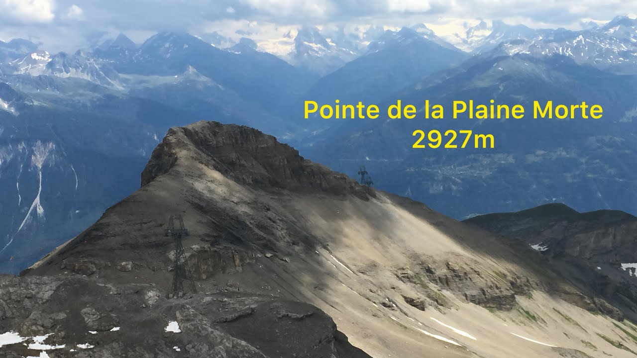 🇨🇭 Crans Montana to Pointe de la Plaine Morte, Switzerland 