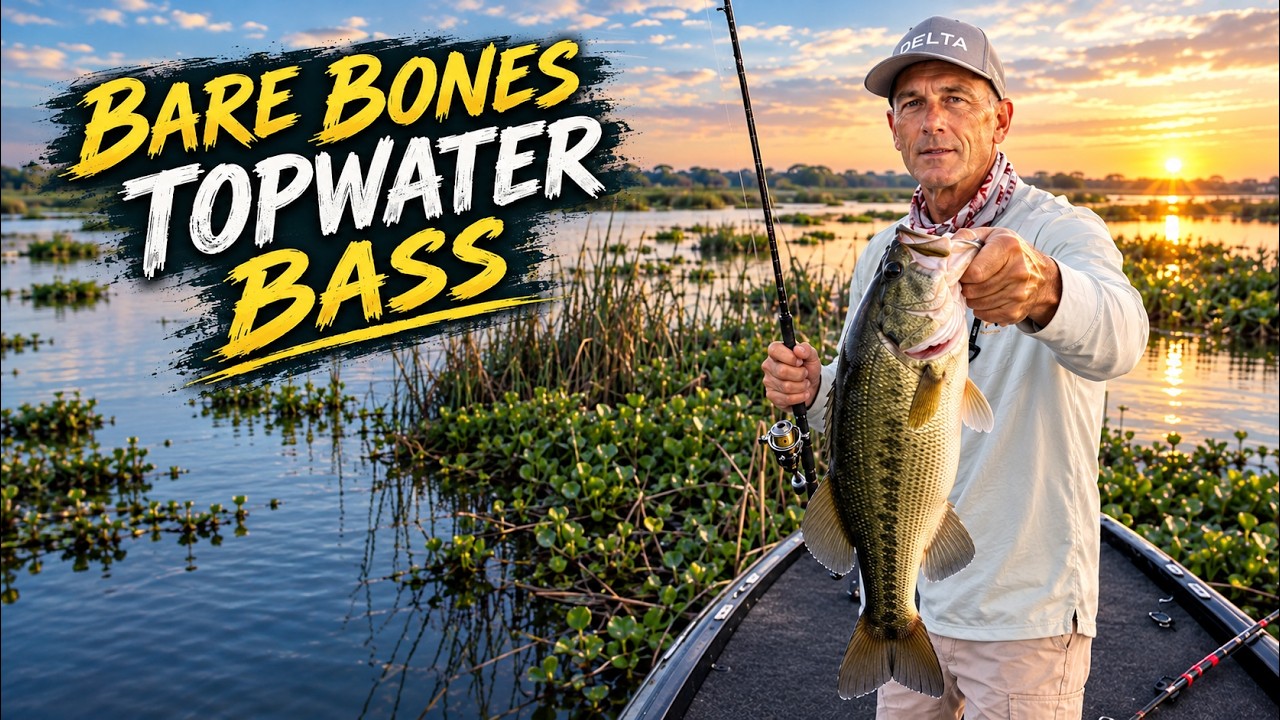 Stop Overthinking Topwater Bass Fishing!