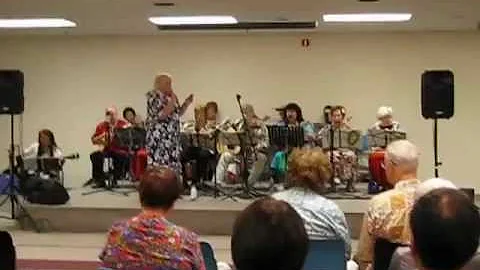 "E Mele Hana" Group ...Music Teacher Susan McCormi...