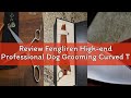 Review Fengliren High-end Professional Dog Grooming Curved Thinning Scissors Teeth Blending Shears P