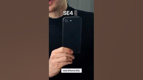 iPhone 16E (SE 4) - FIRST Look!