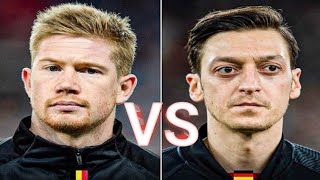 Kevid De Bruyne Vs Mesut Ozil. Who Is The Best ???