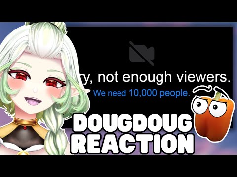 COOLEST STREAM IDEA! | VTuber Reacts | DougDoug | This stream ends unless 10,000 people are watching