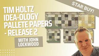 Tim Holtz Idea-ology Palette Papers | Release 2 Full Demo &amp; Inspiration