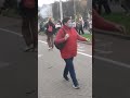 Взрывы возле БНТУ на Марше пенсионеров. 12.10.2020