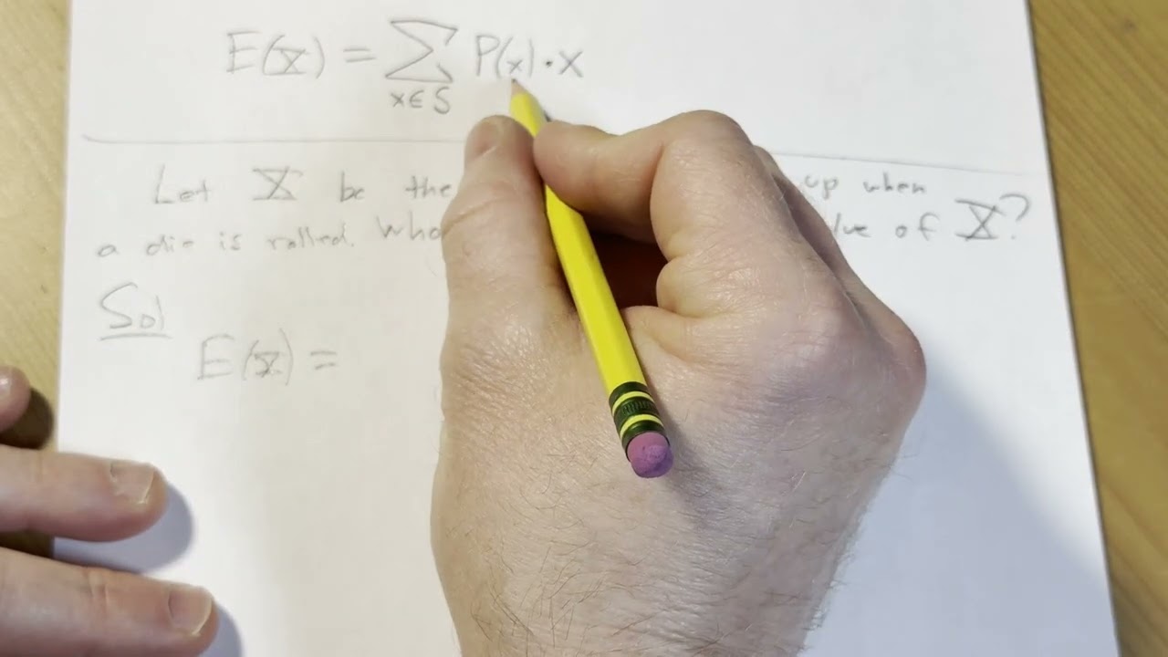 The Expected Value of a Fair Die