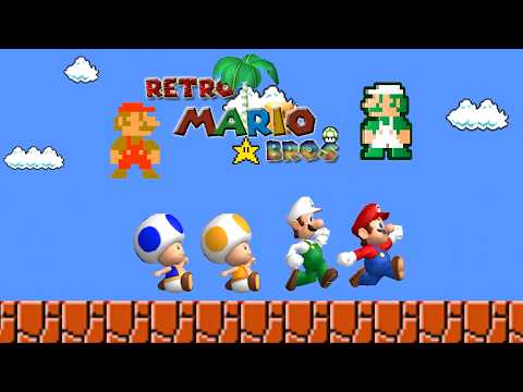 ⭐ Retro Mario Bros. - New Super Mario Bros. Wii