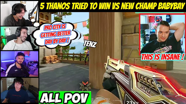 15 Minutes Of Crazy Gameplay From Valorant 10 Man Pro City Ft. Tenz Tarik Subroza Babybay & More