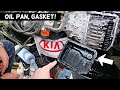 TRANSMISSION OIL PAN GASKET REPLACEMENT REMOVAL KIA OPTIMA SORENTO FORTE SPORTAGE SOUL RIO