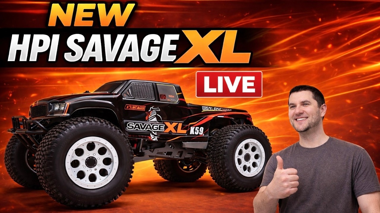 🛑New HPI Savage XL Is Here - Check it out LIVE w/ Hybrid32494