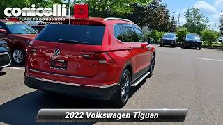 Used 2022 Volkswagen Tiguan 2.0T SE, Conshohocken, PA T254697A