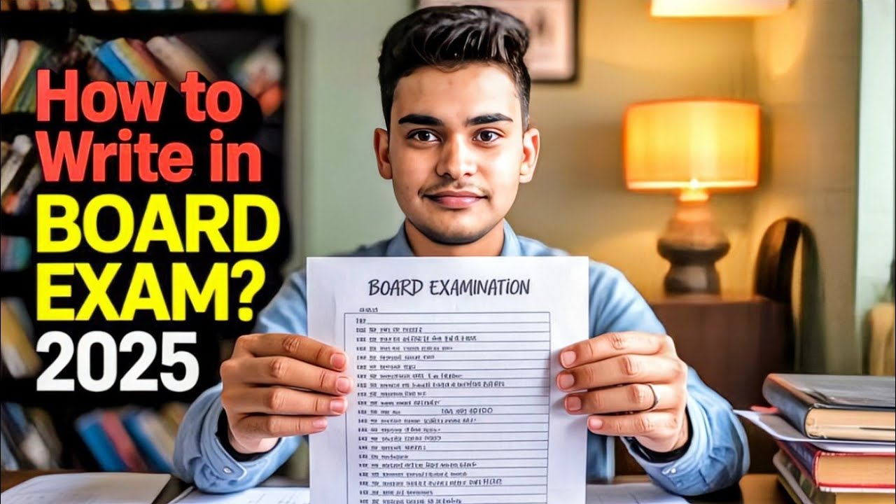 How to Write in Board Exam Like a Topper – Best Skillet Guide ! - YouTube