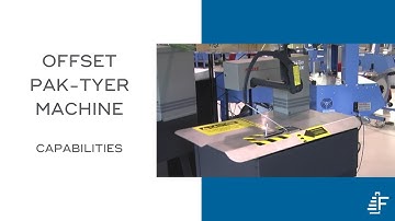 Capabilities Pak Tyer Offset Tyer Tying Machine