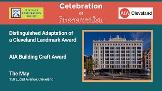 The May | 2021 Celebration of Preservation Award Winner