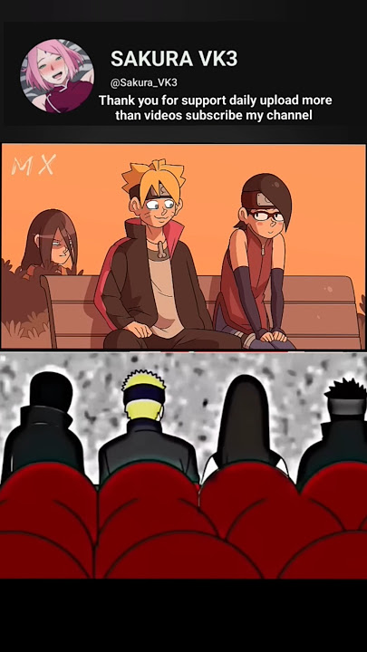 BORUTO X SARADA DATING #naruto#hinata#sakura#tsunade#jiraiya#kakashi#minato#itachi#parody#sus