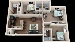 Enclave Student Housing - 3 Bedroom Tour