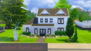 sims 4 modern farmhouse 6