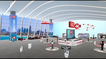 3d metaverse virtual event platform with avatars