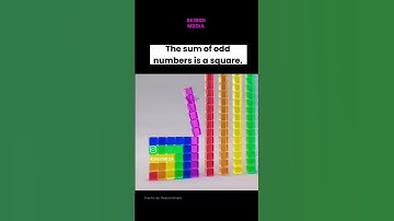 Why sum of n consecutive odd numbers is n².