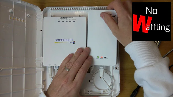 BT Openreach Fibre ONT - How to replace Battery Backup Batteries for phone line