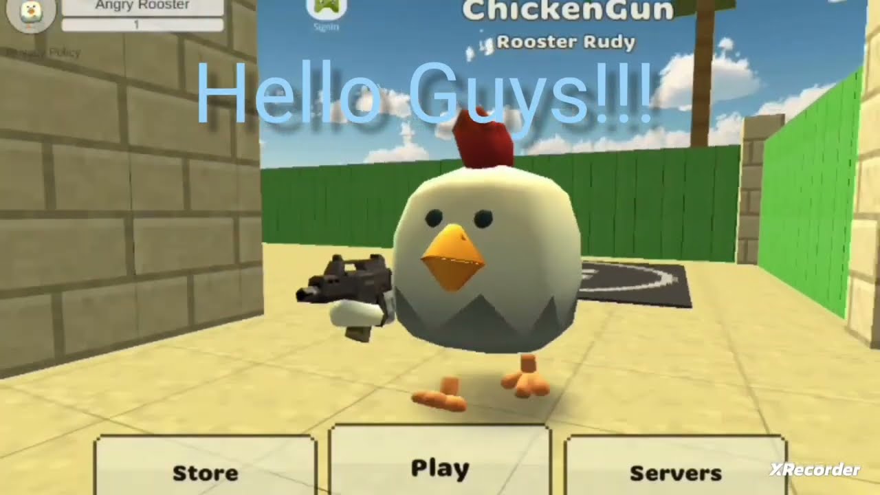 CHICKEN GUN TOP 4 SECRETS IN WESTERN MAP!