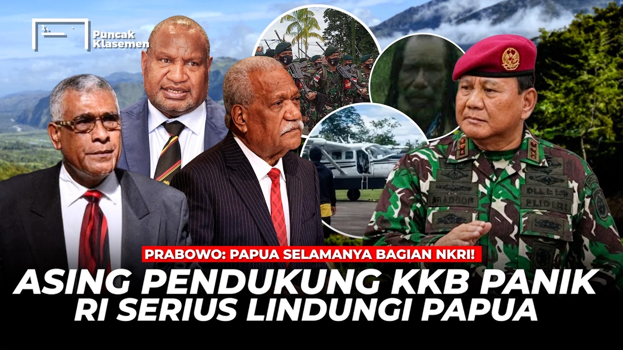 Prabowo Tampar Keras Australia Papua Nugini! “Jangan Ganggu Papua Pakai Isu OPM