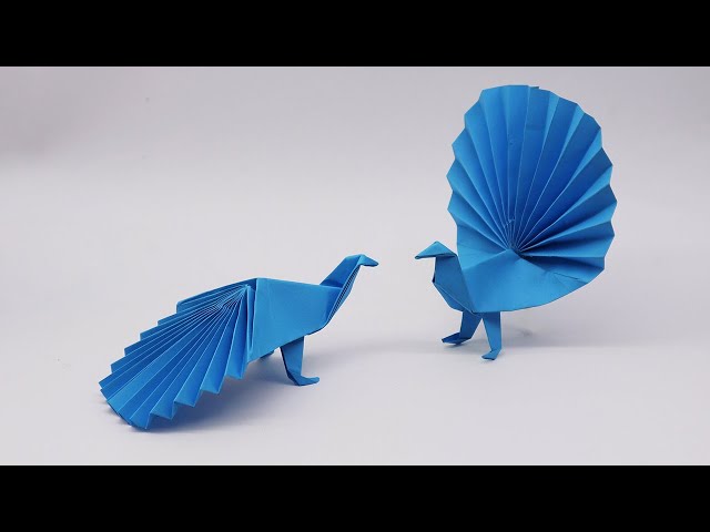 How to Make a Paper Peacock Easy | DIY Paper Crafts - YouTube