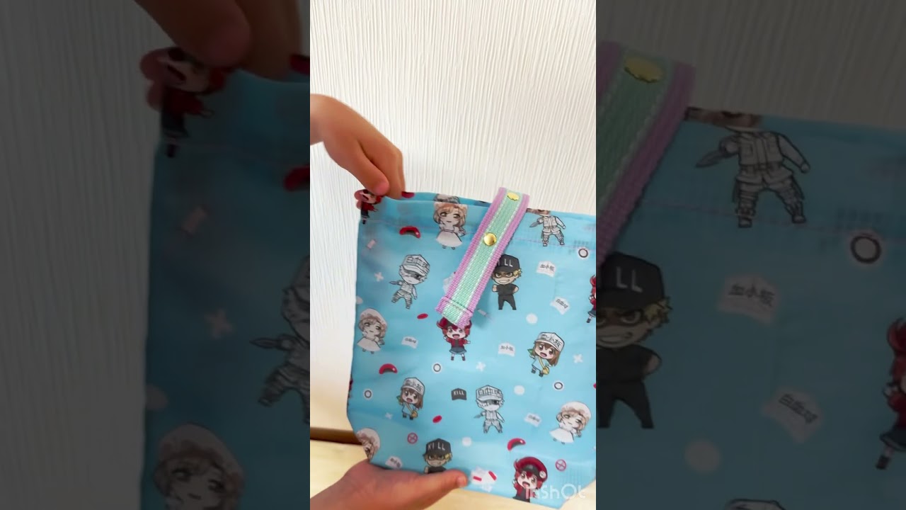 【上靴袋の正解】もう忘れない！ランドセルを下ろさず上靴袋がとれる神リメイク #ハンドメイド #100均diy #小学生#便利グッズ