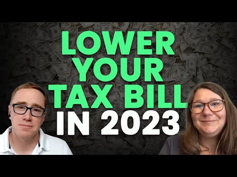 Lower Your Tax Bill in 2023