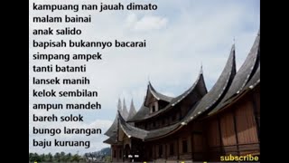 BUNGO LARANGAN CIPT TIAR RAMON LAGU MINANG POPULER SEPANJANG MASA