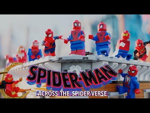 Lego Spider Man's Introduction in Across the Spider-Verse (better VA + SFX)