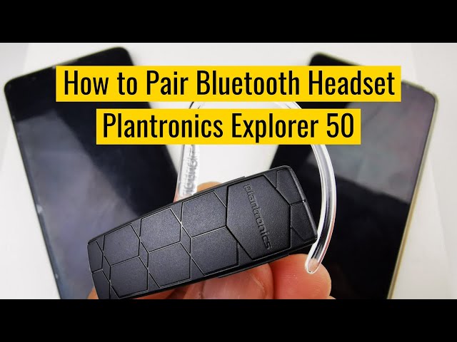 Auriculares Bluetooth Plantronics Explorer 52 - Ficomall